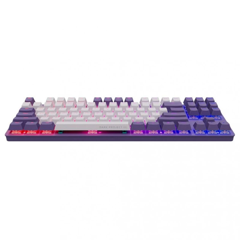 Клавиатура Dark Project One KD87A ENG/ RU Violet/ White/  G3MS Sapphire / DPO-KD-87A-400300-GMT