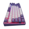 Клавиатура Dark Project One KD87A ENG/ RU Violet/ White/  G3MS Sapphire / DPO-KD-87A-400300-GMT