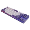 Клавиатура Dark Project One KD87A ENG/ RU Violet/ White/  G3MS Sapphire / DPO-KD-87A-400300-GMT