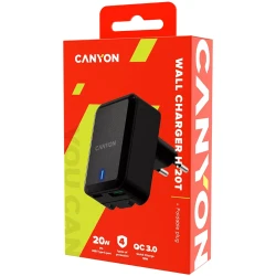 Foldable Charger Canyon 20W Black / CNS-CHA20B