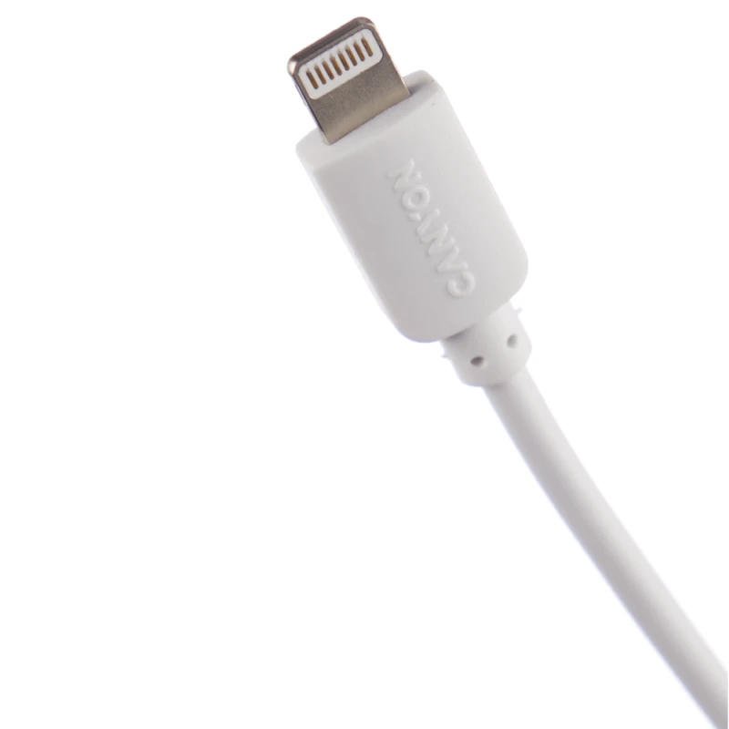 Кабель Canyon USB to Lightning White / CNE-CFI1W