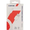 Кабель Canyon USB to Lightning White / CNE-CFI1W