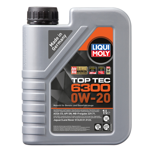 Моторное масло Liqui Moly Top Tec 6300 0W-20