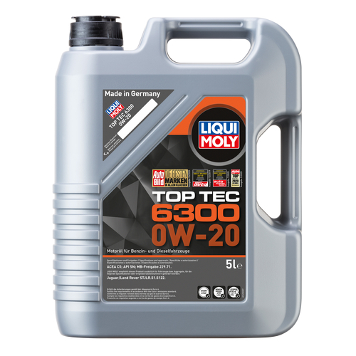 Mühərrik yağı Liqui Moly Top Tec 6300 0W-20  (21217)