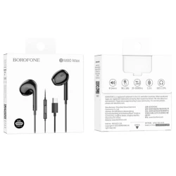 Наушники Borofone M80 Max In Ear Black