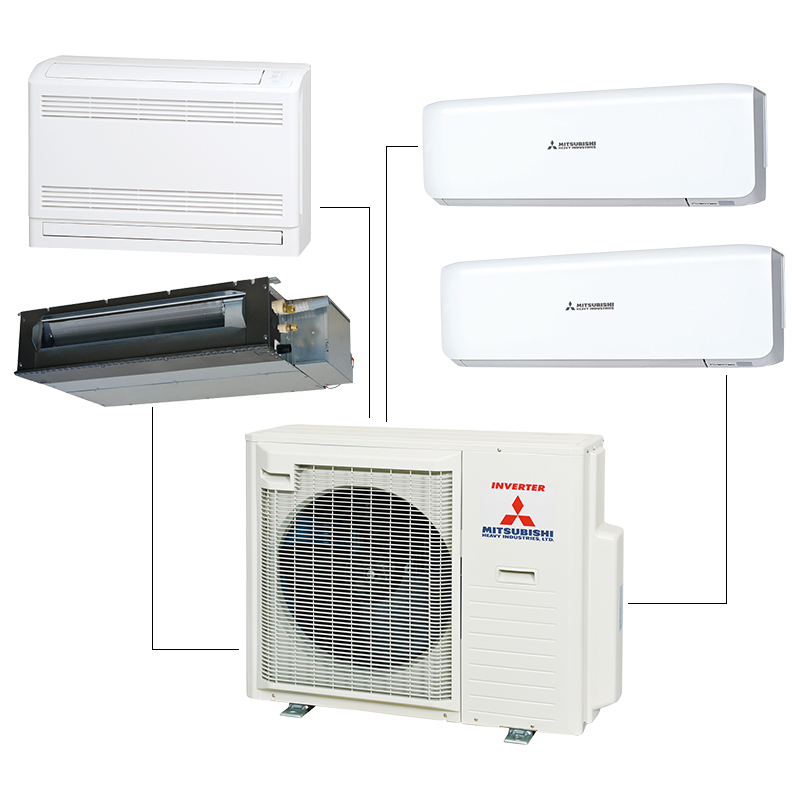 Multi-split Xarici blok Mitsubishi SCM80ZS-W(R32)4port