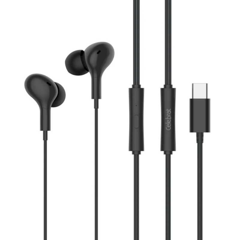 Qulaqlıq Celebrat D13 Type-C In Ear Black