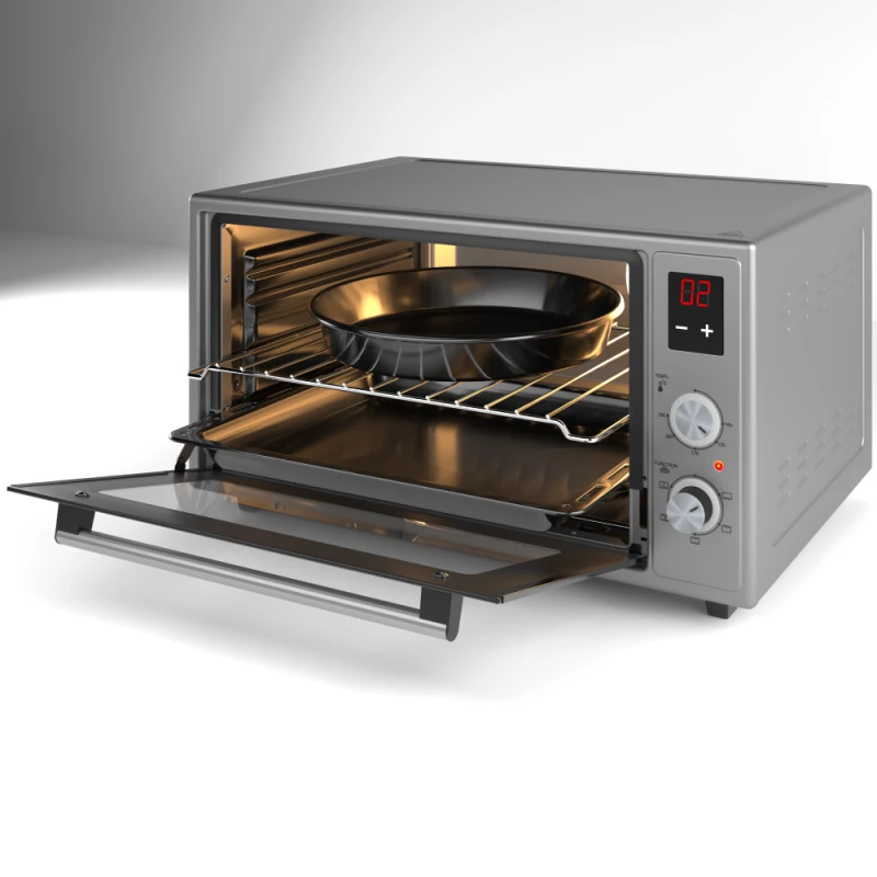 Мини-печь HOFFMANN F4850DG Gümüşü