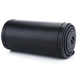 Car Steering Wheel Covers 38cm Plain Style / Black