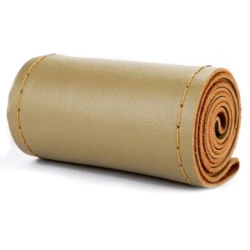 Чехол на руль Car 38cm однотонный / Бежевый