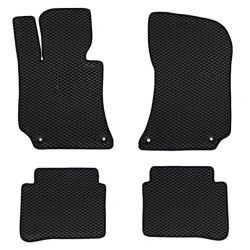 Eva ayaqaltı Mercedes-Benz W212 / Qara