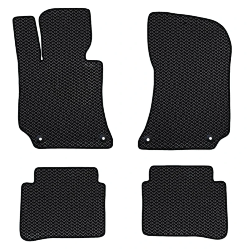 Eva ayaqaltı Mercedes-Benz W212 / Qara