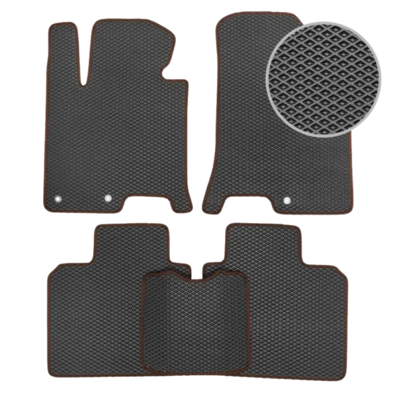 Eva ayaqaltı Mercedes-Benz W203 / Qara