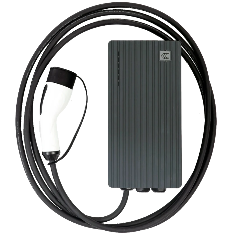 Teltonika EV charger 11kW with Type 2 CABLE 5m - Slate Grey / EVC1110P1000