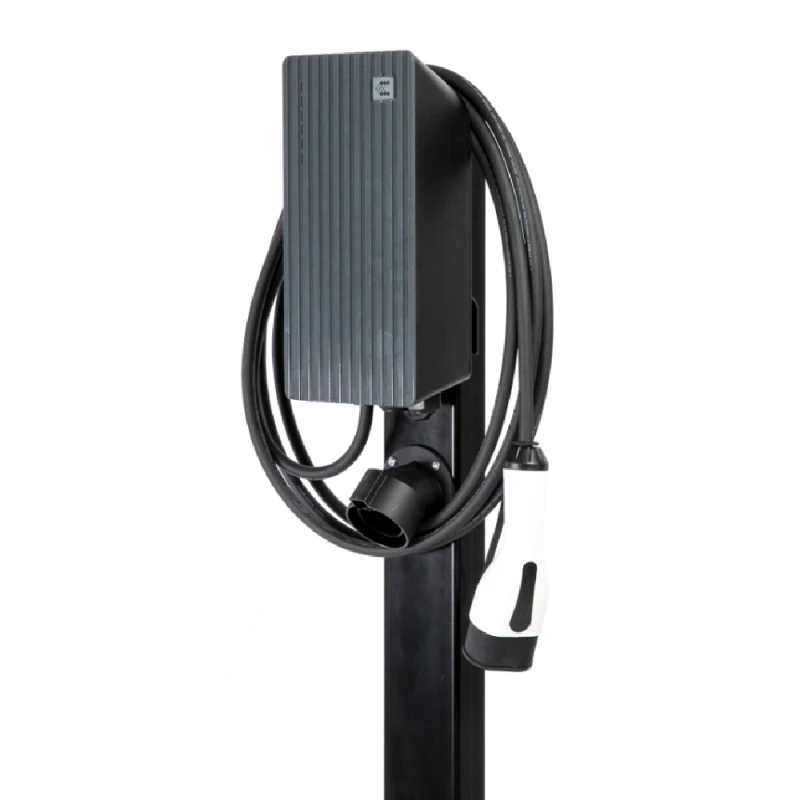 Teltonika EV charger 22kW with Type 2 CABLE 5m - Slate Grey / EVC1211P1000