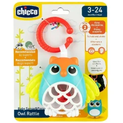 Chicco uşaq arabası üçün asma oyuncaq bayquş / 00011590000000