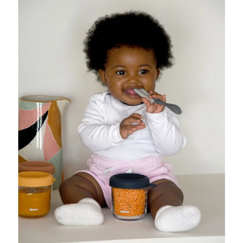 Силиконовая ложка для детей Beaba 913574