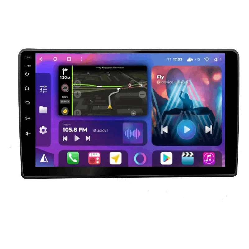 Автомобильный Монитор Android IFEE DSP & Carplay 2/32 GB для Lada Priora 2007-2013
