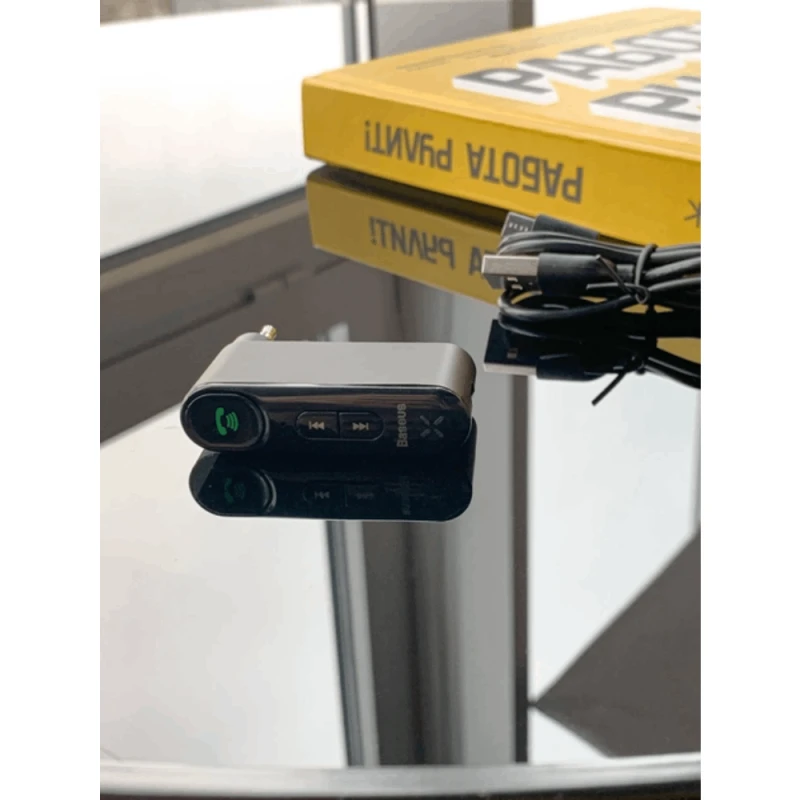 Автомобильный Bluetooth-приемник Baseus Qiyin AUX / WXQY-01