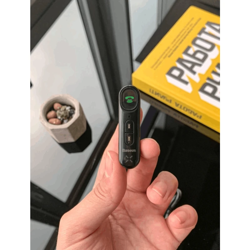 Автомобильный Bluetooth-приемник Baseus Qiyin AUX / WXQY-01