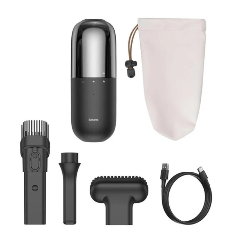 Tozsoran Baseus C1 Capsule Vacuum Cleaner Black CRXCQC1-01