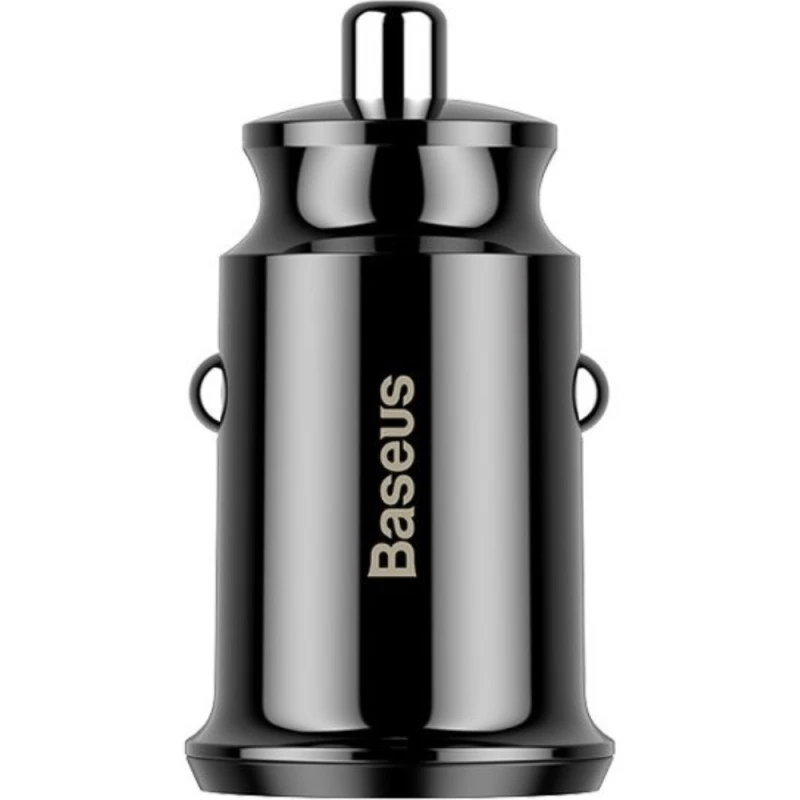 Автомобильное зарядное устройство Baseus Grain Car Charger Black / CCALL-ML01