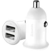 Автомобильное зарядное устройство Baseus Grain Car Charger White / CCALL-ML02