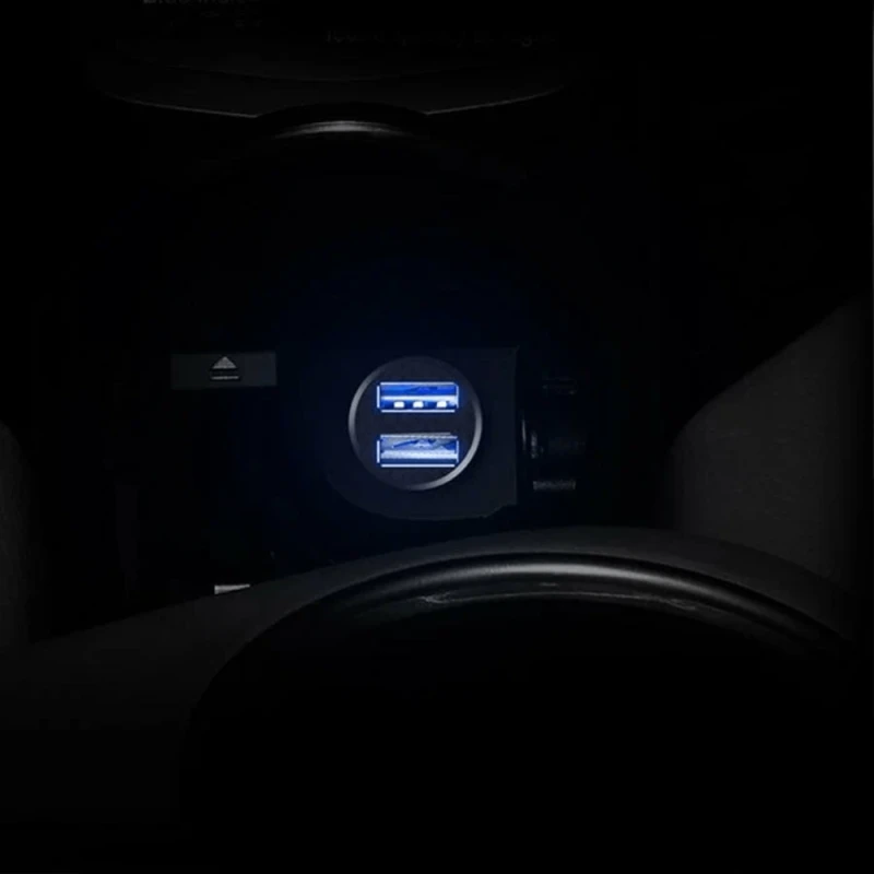 Автомобильное зарядное устройство Baseus Grain Car Charger White / CCALL-ML02