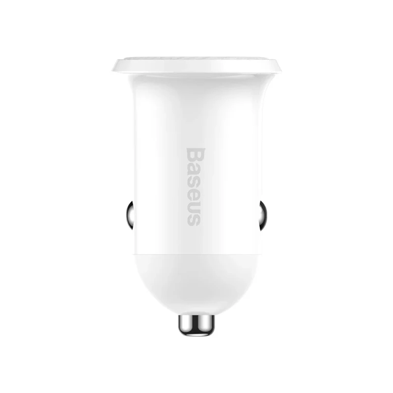 Автомобильное зарядное устройство Baseus Grain Car Charger White / CCALL-ML02