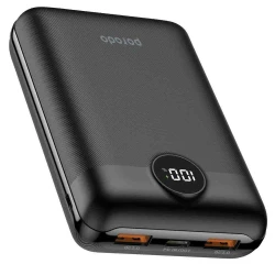 Powerbank Porodo Super Compact 20000 mAh PD 20W QC3.0 Black