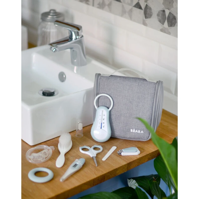 Kosmetika çantası 9 prç Beaba göy 920381