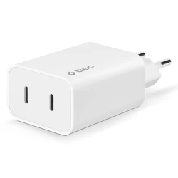 Сетевое зарядное устройство Ttec Smart Charger Duo PD 40W Travel, белый