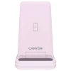 Canyon Wireless Charger 3 in 1 Pink CNS-WCS304IP