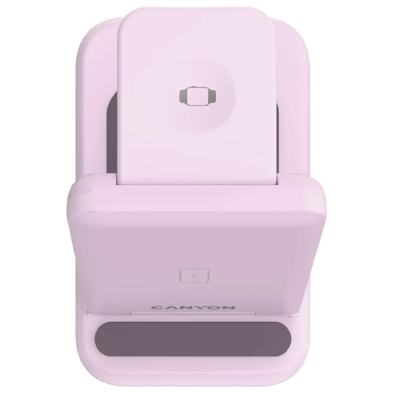 Canyon Wireless Charger 3 in 1 Pink CNS-WCS304IP