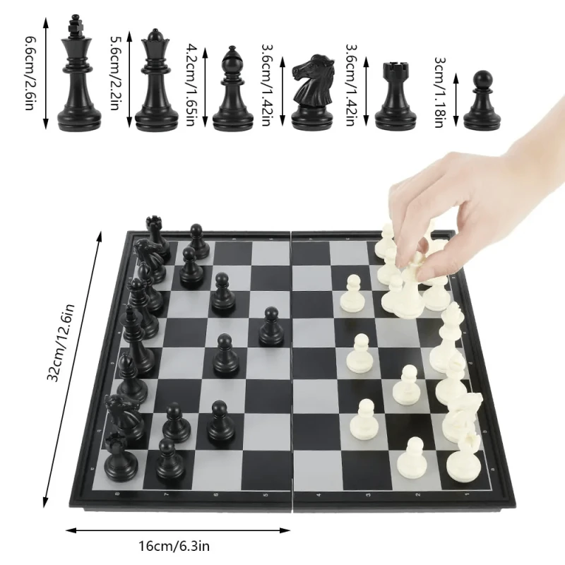 Mini maqnitli şahmat dəsti 531088