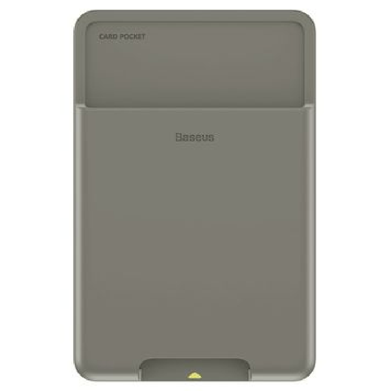 Baseus Stick Silicone Card Bag Dark Grey ACKD-A0G
