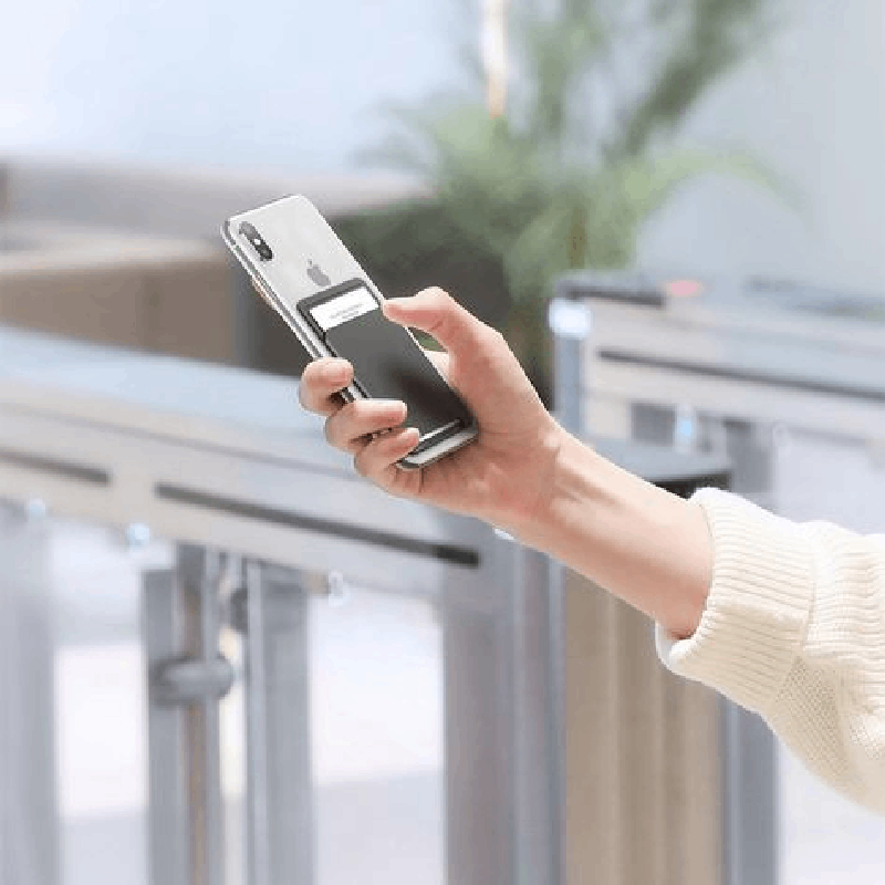 Baseus Stick Silicone Card Bag Dark Grey ACKD-A0G