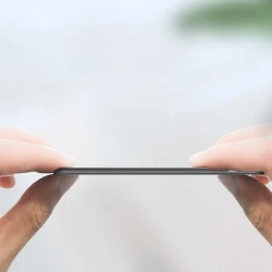 Силиконовый чехол-кармашек для карт Baseus Stick, темно-серый ACKD-A0G