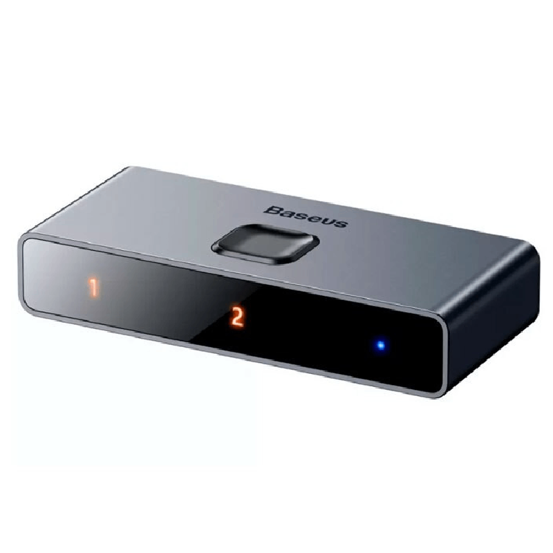Сплиттер HDMI Baseus Matrix Space Gray / CAHUB-BC0G