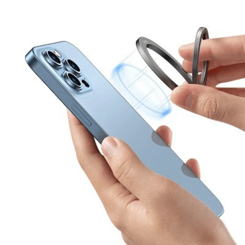 Baseus Halo Series Foldable Metal Ring Stand Grey / SUCH000013