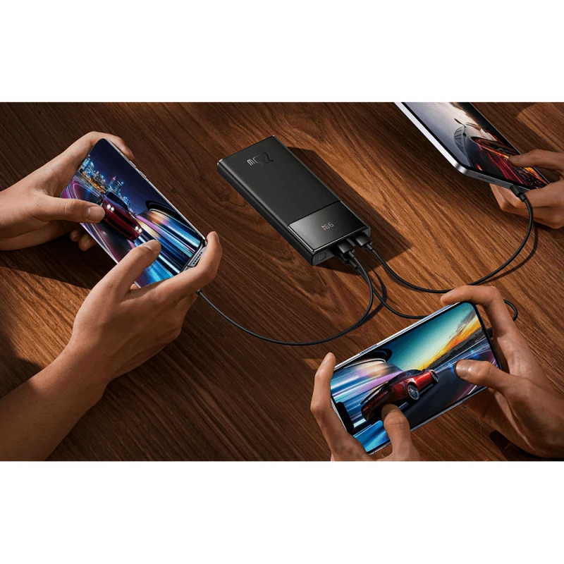 Baseus Powerbank Star-Lord Digital Display Fast Charge 10000 mAh 22.5W Black / PPXJ100001