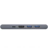 Док-станция Baseus Thunderbolt C+Pro 7in1 Smart HUB Docking Station Grey / CAHUB-L0G