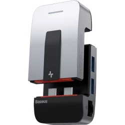 Многофункциональный HUB-адаптер Baseus Armor Age Type-C Bracket Multifunctional HUB Adapter Space Gray / CAHUB-AJ0G