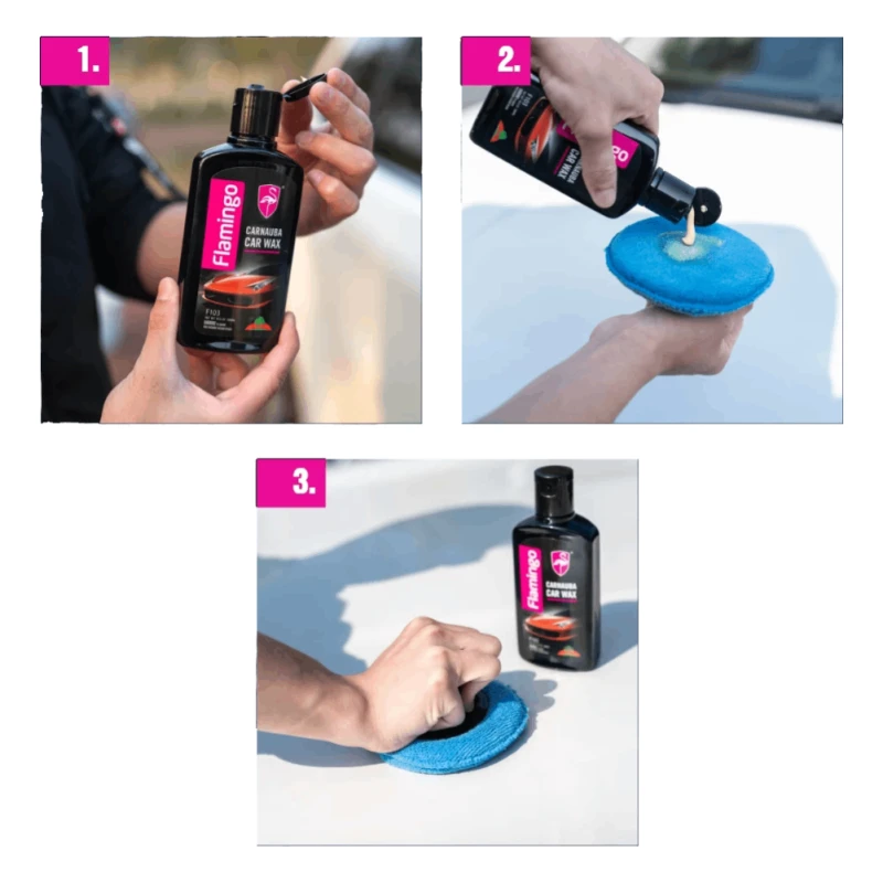 Flamingo Carnauba Car Wax 300 ml / F103