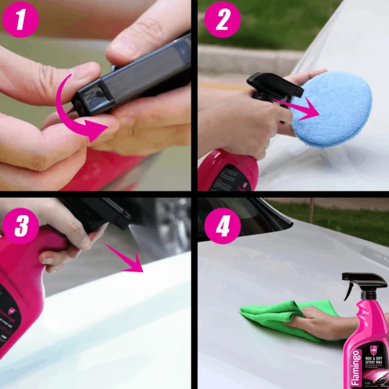 Flamingo Carnauba Spray Wax 500 ml / F300