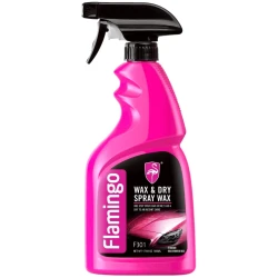 Avtomobil qulluq vasitələri Flamingo Wax & Dry Spray Wax 500 ml / F301