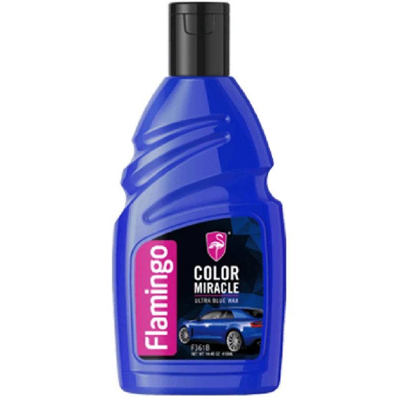 Средство для ухода за автомобилем Flamingo Color Miracle Blue 410 ml / F361B
