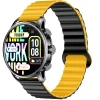 Smart saatlar Kieslect Kr2 Qara / Qara-sarı kəmər