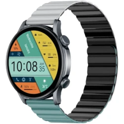 Смарт-часы Kieslect KR Pro LTD Grey / Серо-черный ремешок