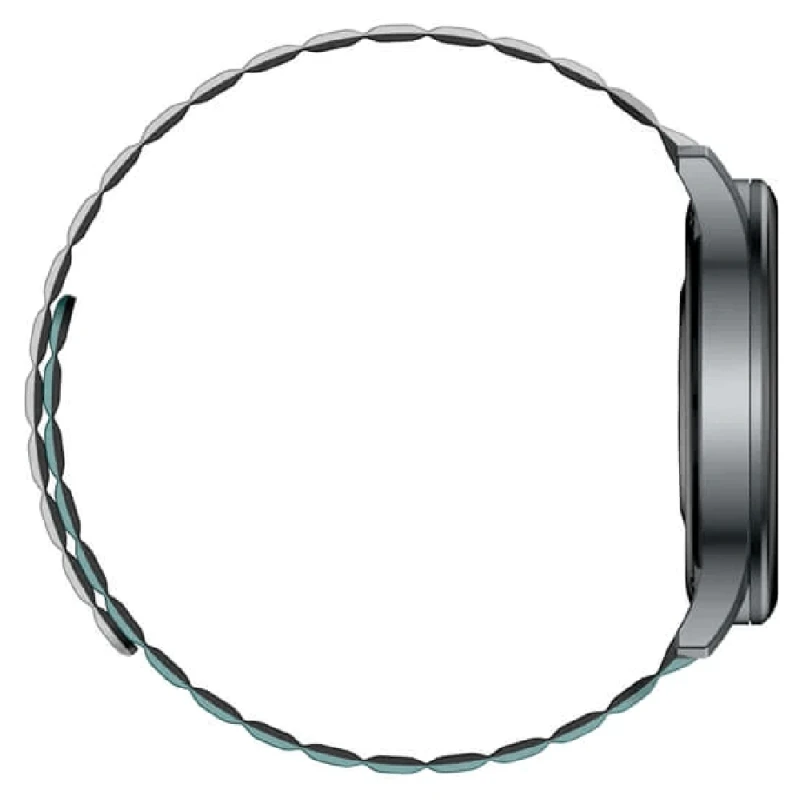 Смарт-часы Kieslect KR Pro LTD Grey / Серо-черный ремешок